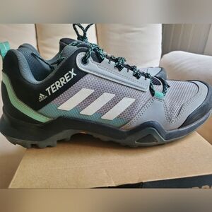 Adidas Terrex AX3 W Gray and Mint Trail Shoes